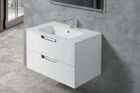 Тумба с раковиной BELBAGNO LETICIA-80 Tortora Opaco