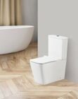 Унитаз-компакт безободковый BELBAGNO ARDENTE-R BB02093CPR с бачком и сиденьем BB2112SC