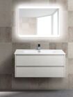 Тумба с раковиной BELBAGNO KRAFT-100 Bianco Opaco