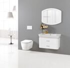 Тумба с раковиной BELBAGNO PRADO 80 Bianco Laccato Lucido