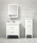 Тумба напольная с раковиной и шкафом BELBAGNO PRADO 80 Bianco Laccato Lucido