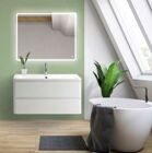 Тумба с раковиной BELBAGNO ALBANO-100 Bianco Lucido