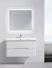 Тумба с раковиной BELBAGNO SOFT-100 Bianco Frassinato