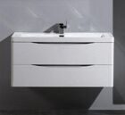 Тумба с раковиной BELBAGNO ANCONA-N-100 Bianco Lucido