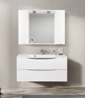 Зеркальный шкаф BELBAGNO MARINO-SPC-1200/750-2A-BL-P Bianco Lucido