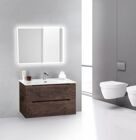 Тумба с раковиной BELBAGNO ETNA 39-80 Rovere Moro