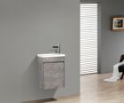 Тумба с раковиной BELBAGNO PIETRA MINI-46 Stucco Cemento