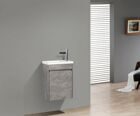 Тумба с раковиной BELBAGNO PIETRA MINI-40 Stucco Cemento