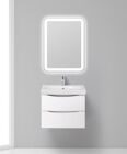 Тумба с раковиной BELBAGNO FLY-60 Bianco Lucido